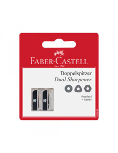 Rezač metalni Faber Castell dupli blister 263314