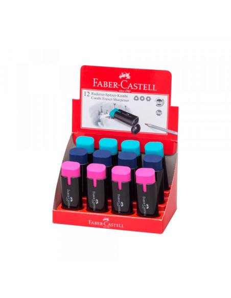 Rezač sa gumicom Faber Castell (1/12) 183706 Rezač sa gumicom Faber Castell (1/12) 183706