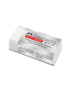 Gumica Faber Castell dust free bela (1/30) 187130