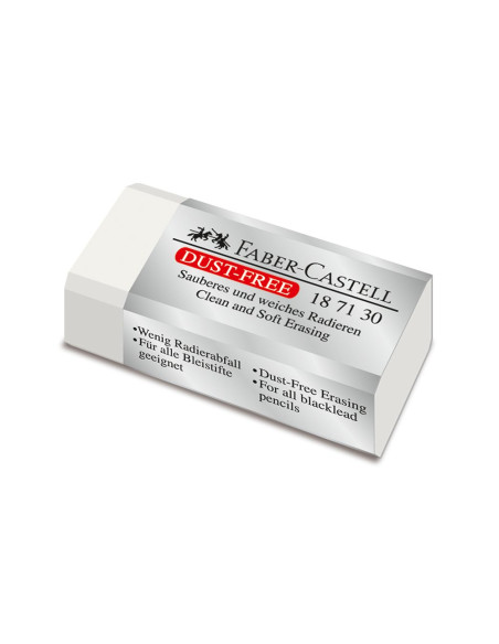 Gumica Faber Castell dust free bela (1/30) 187130