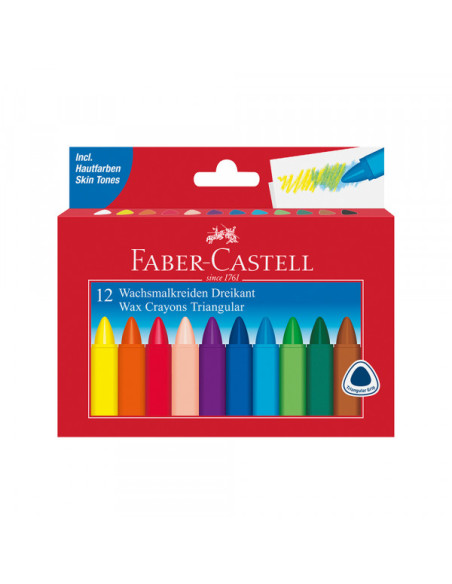 Voštane boje Faber Castell 1/12 120010