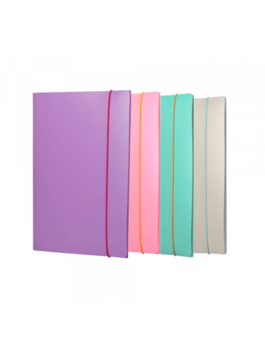 Fascikla pvc Fellowes sa gumicom 100041254 pastel 1/1