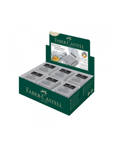 Gumica Faber Castell umetnička gnjeca siva (1/18) 01805 127220