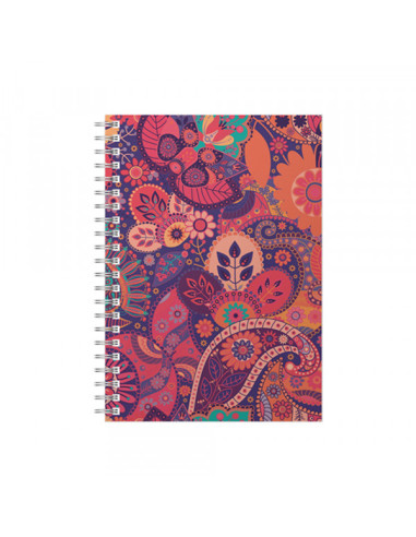 Sveska A6 Mandala spirala sk 100l (HL)