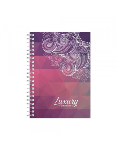 Sveska A6 Mandala spirala sk 100l (HL)