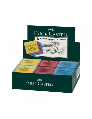 Gumica Faber Castell umetnička gnjeca pastel (1/18) 127321