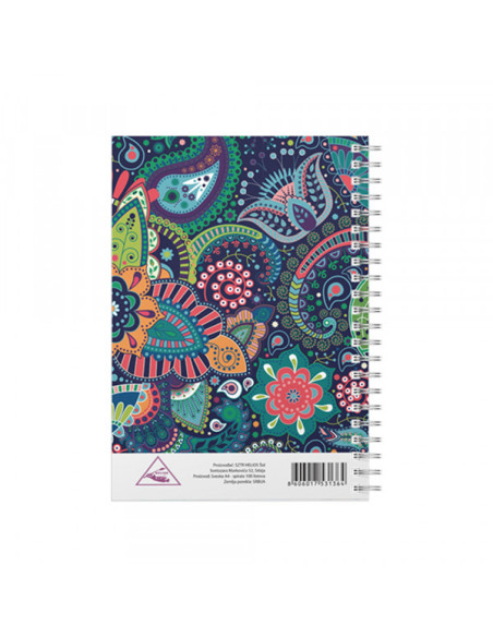 Sveska A4 Mandala spirala sk 100l (HL)