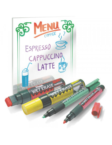 Marker tečna kreda Pentel Weterase SMW26 crna