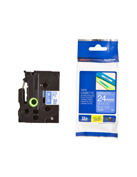 TZe-555 bela na plavo 24mm