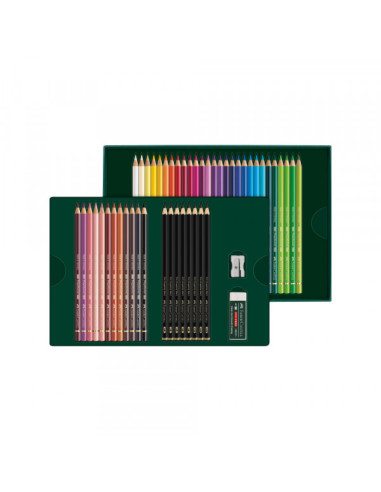 Drvene Bojice Faber Castell Polychromos 1/50 + pitt graph mat 210054