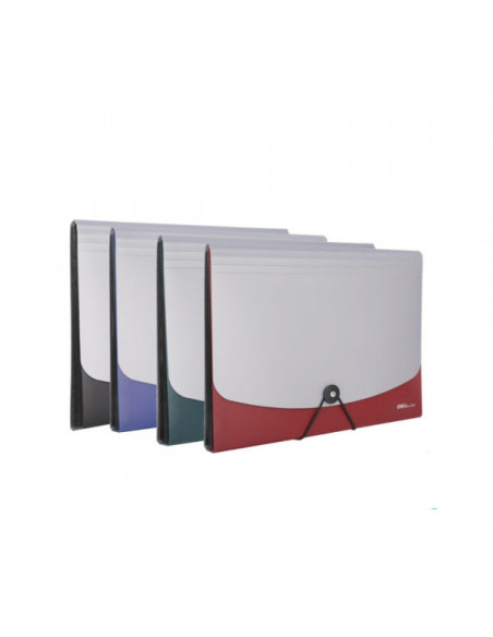 Fascikla A4 13 pregrada Deli E5558