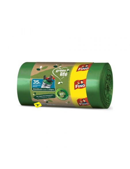 Kese za smeće Fino Green Life 35 lit 1/22 Kese za smeće Fino Green Life 35 lit 1/22
