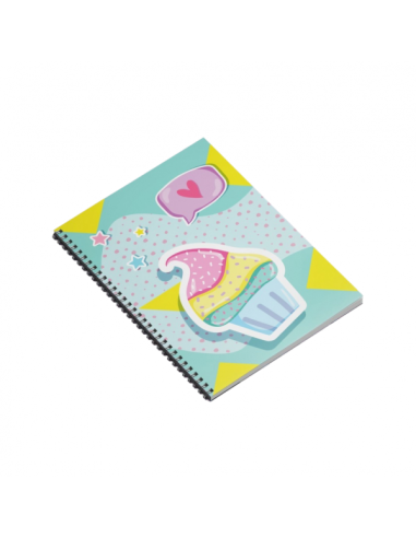 Sveska A5 Mandala Pastel collection spirala dikto 100l (HL)