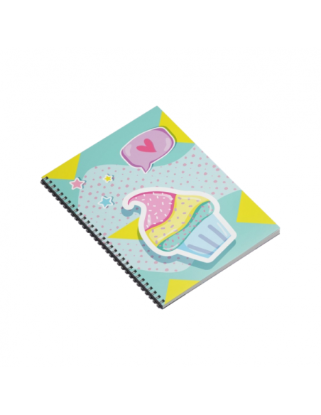 Sveska A5 Mandala Pastel collection spirala dikto 100l (HL)