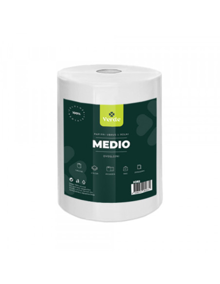 Ubrus dvoslojni jumbo VERDE Medio 350g Ubrus dvoslojni jumbo VERDE Medio 350g