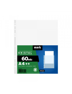 U folija 60 mic 1/100 MARK A4++ kristal 240x305mm