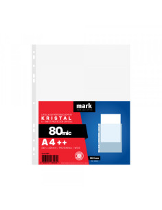 U folija 80 mic 1/100 MARK A4++ kristal 240x305mm