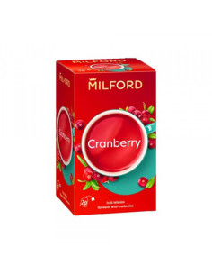 Čaj Milford brusnica 1/20