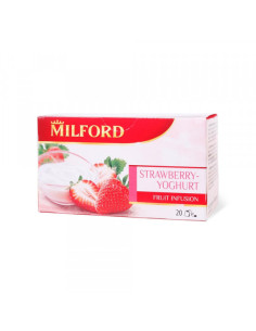 Čaj Milford jagoda i jogurt 1/20