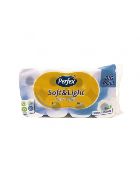 Toalet papir Perfex Soft - Light 3sl. 1/16