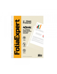 U folija 40 mic 1/100 FOLIAEXPERT A4+ kristal 235x305mm