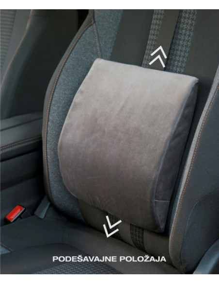 MemoForm Relax lumbalni jastuk sa trakom 387102 MemoForm Relax lumbalni jastuk sa trakom 387102