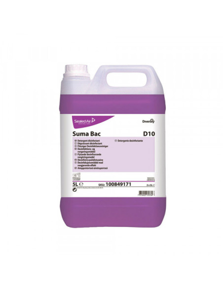 Sredstvo za dezinfekciju Diversey Suma Bac D10 5 lit. Sredstvo za dezinfekciju Diversey Suma Bac D10 5 lit.