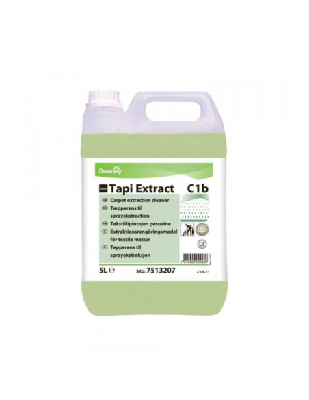 Sredstvo za čišćenje tepiha Diversey Taski Tapi Extract C1b, 5 lit. Sredstvo za čišćenje tepiha Diversey Taski Tapi Extract C1b, 5 lit.