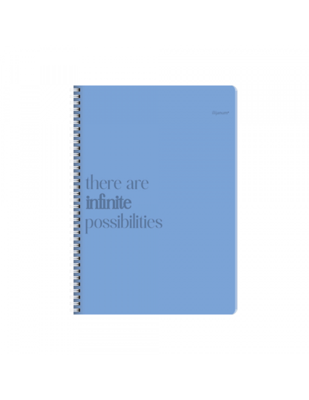 Sveska A5 Infinity spirala dikto 120l