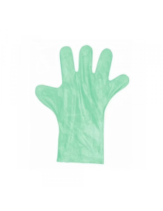 Rukavice polietilen 100/1 zelene