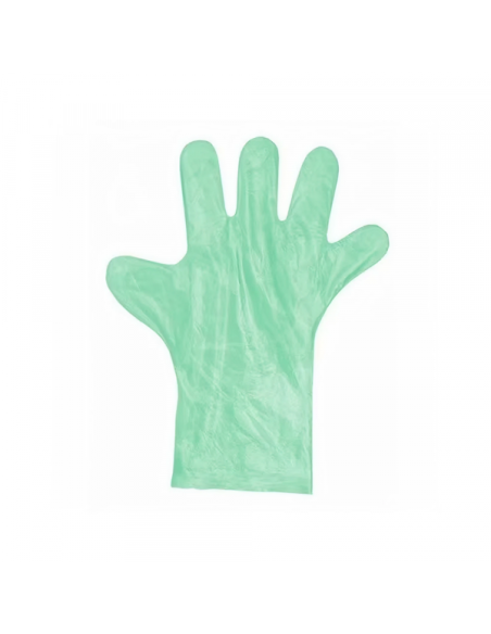 Rukavice polietilen 100/1 zelene Rukavice polietilen 100/1 zelene