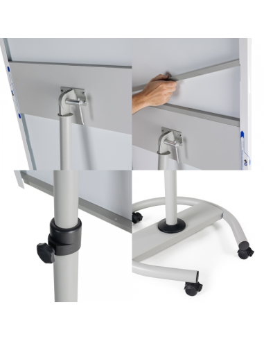 Tabla Flipchart mobilna, sa ramenima, Rocada RD-618