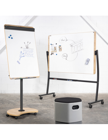 Tabla Flipchart mobilna, sa ramenima, Rocada NAT618