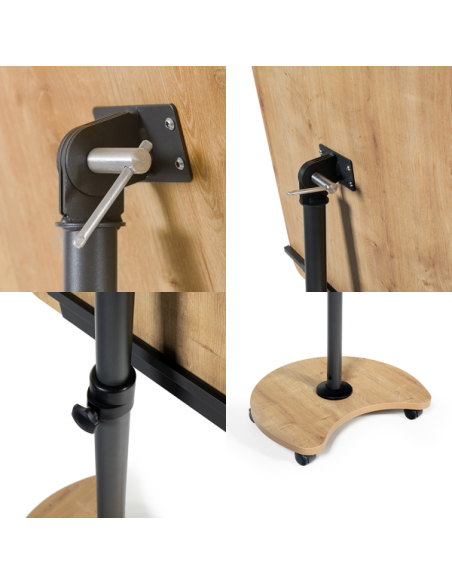 Tabla Flipchart mobilna, sa ramenima, Rocada NAT618 Tabla Flipchart mobilna, sa ramenima, Rocada NAT618