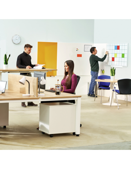 Tabla bela magnetna Rocada SKIN RD-6420R 75x115