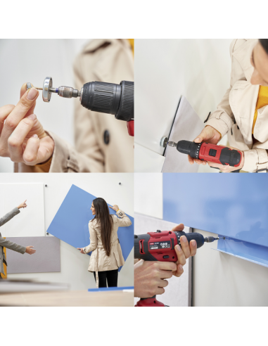 Tabla bela magnetna Rocada SKIN RD-6420R 75x115