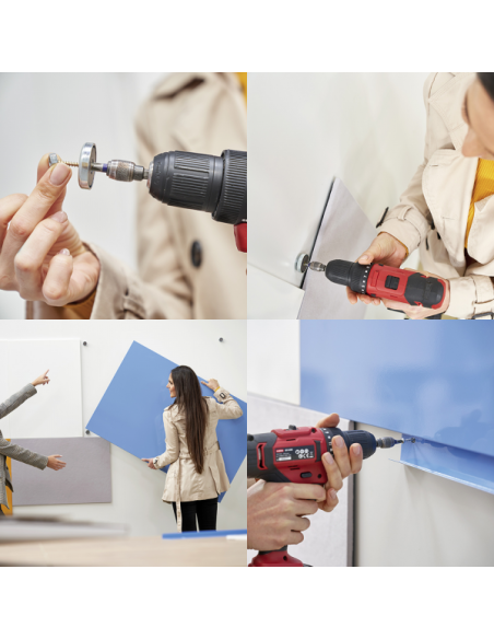 Tabla bela magnetna Rocada SKIN RD-6420R 75x115