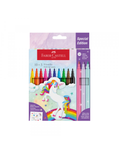 Flomaster školski Faber Castell Unicorn 1/10+3 554213