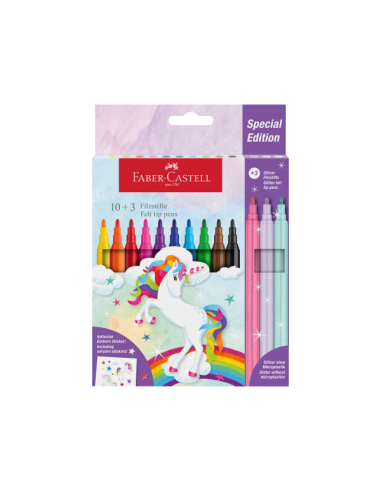 Flomaster školski Faber Castell Unicorn 1/10+3 554213