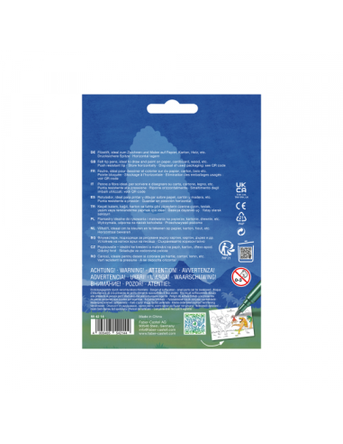 Flomaster školski Faber Castell 1/10+3 Dinosaur 554214