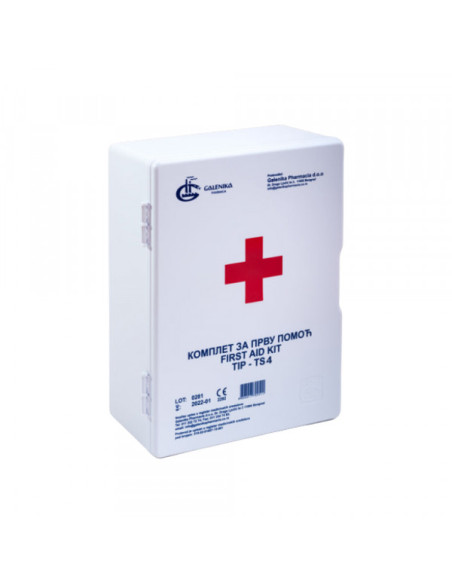 Ormarić prva pomoć komplet TS4