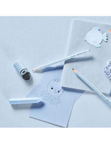 Rezač Grip Faber Castell mini 183774 sky blue