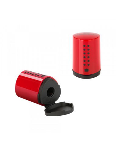 Rezač Grip Faber Castell mini plavo/crveni (1/10) 183710