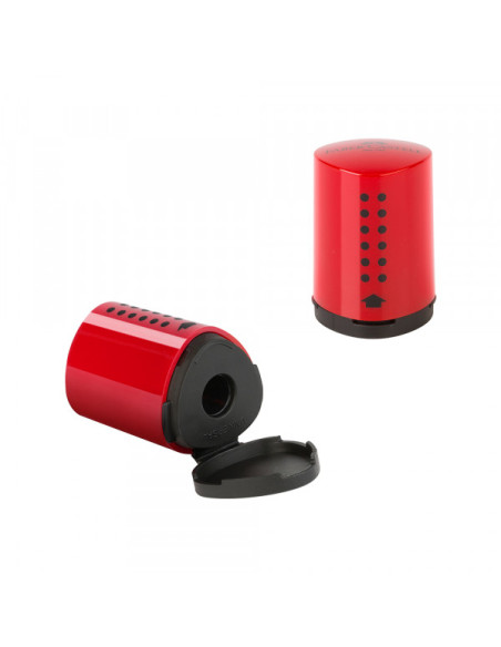 Rezač Grip Faber Castell mini plavo/crveni (1/10) 183710 Rezač Grip Faber Castell mini plavo/crveni (1/10) 183710