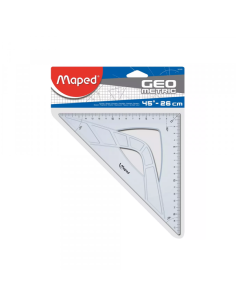 Trougao MAPED 26cm45 geometric 1/20