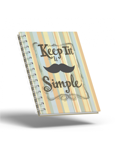 Sveska A5 Mandala 3D collection spirala sk 100l (HL)