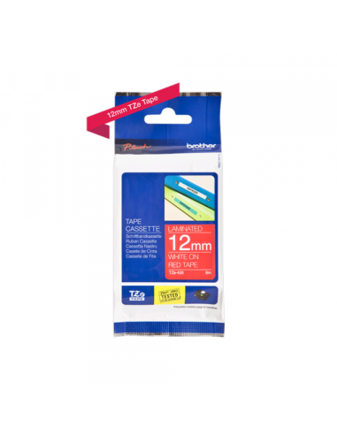 TZe-435 belo na crveno 12mm