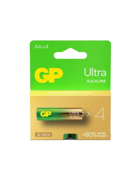 Baterija GP ultra alkalna LR06 AA 4kom