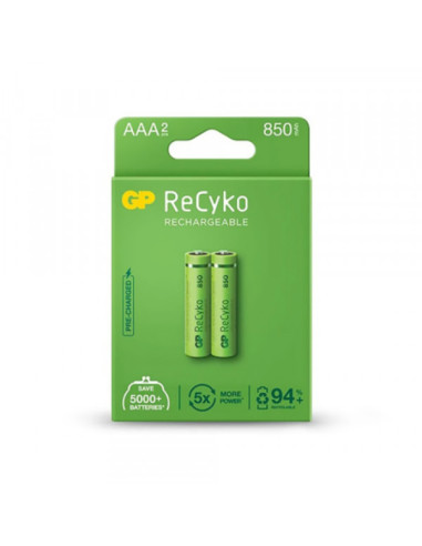 Baterija GP ReCyko punjiva LR3 85AAAHCE 1.2V 850mAh - 2 kom