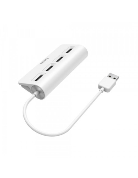 USB HUB Hama 4 porta, USB A 2.0, beli